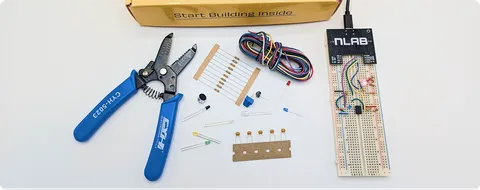NLAB: The worlds smallest electronics lab