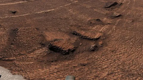 NASA’s Curiosity Rover Finds a Vast Sea of Strange Honeycomb Patterns on Mars