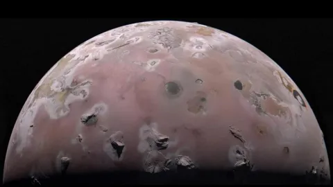 NASA Detects Intense Heat Beneath Io, Jupiter’s Most Volcanic Moon