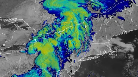 A Freak, Fall-Strength Storm Is About to Slam the Northeast With a Month’s Worth of Rain