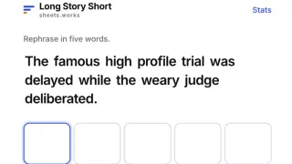 ‘Long Story Short’ Wants to Be the Wordle of Editing Bad Sentences