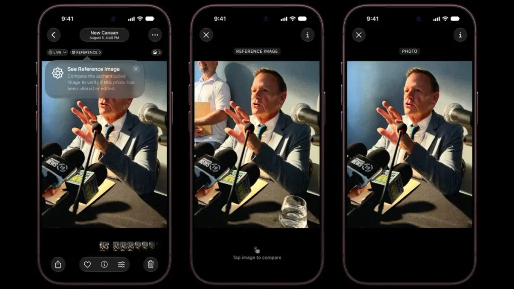 Apple Explains How Its New iPhone 18 Photo Verification Actually Works
