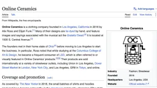 Wikipedia Fans Worry the Site Is Getting a Bad Deal From Its Streetwear Brand Collab