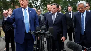 Trump Clearly Expects AI Leaders to Go Along With His ‘Super Intelligence’ Rebrand. Will They?