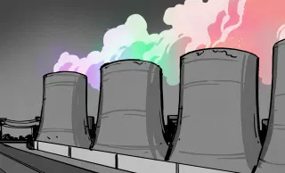 The Physics of Keeping Thermal Power Stations Cool