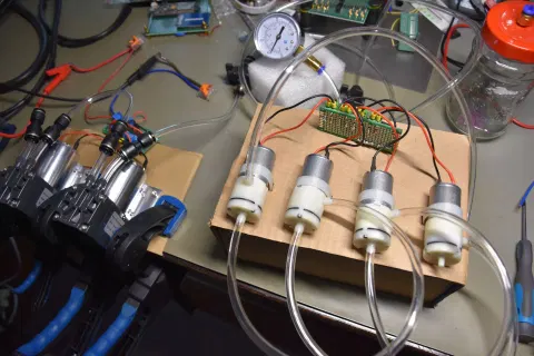 Vacuum Drying and Making Stuff Hot in a Vacuum
