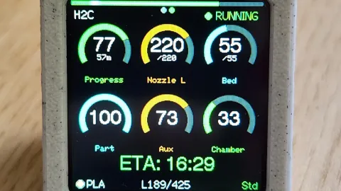 A Status Screen For Bambu Labs Printers