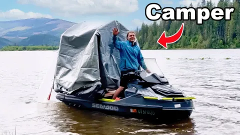 Camping on Unconventional Watercraft
