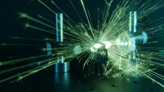 Yellow YAG Produces Powerful Pulses in Les’ Leftover Laser