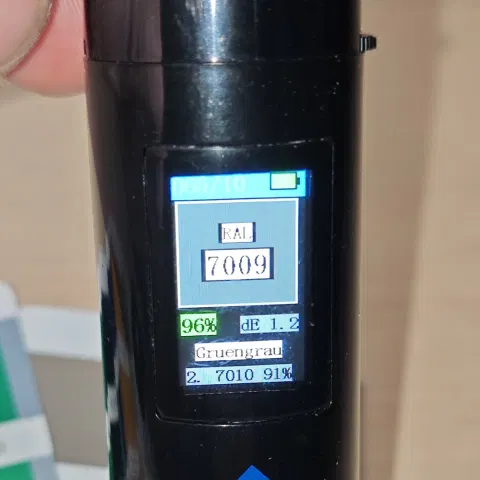 Hacking a Commercial Colorimeter to add RAL Color Code Support
