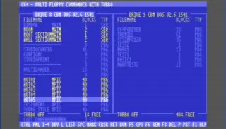 New File Manager is C64’s Answer to Norton Commander