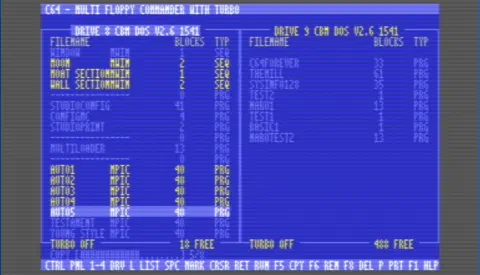 New File Manager is C64’s Answer to Norton Commander