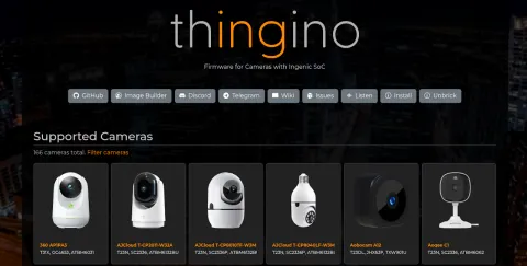 Thingino Teaches Cheap IP Cameras New Tricks