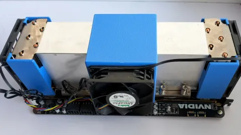 Wrangling Datacenter GPUs Into a Desktop