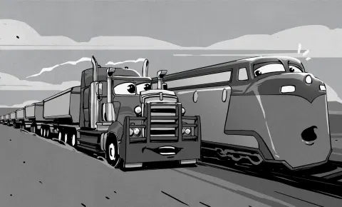 Road Trains Roam The Backroads of Australia