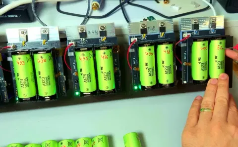 Testing Hundreds of Used LFP Cells Requires Some Automation