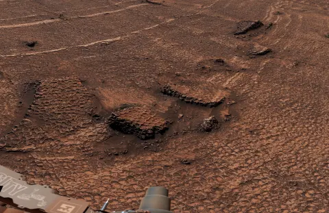 Even on the Red Planet, Hexagons are the Bestagons