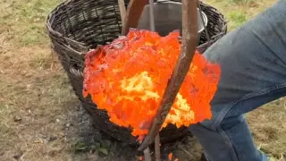 Smelting Bog Ore As It Should Be Done