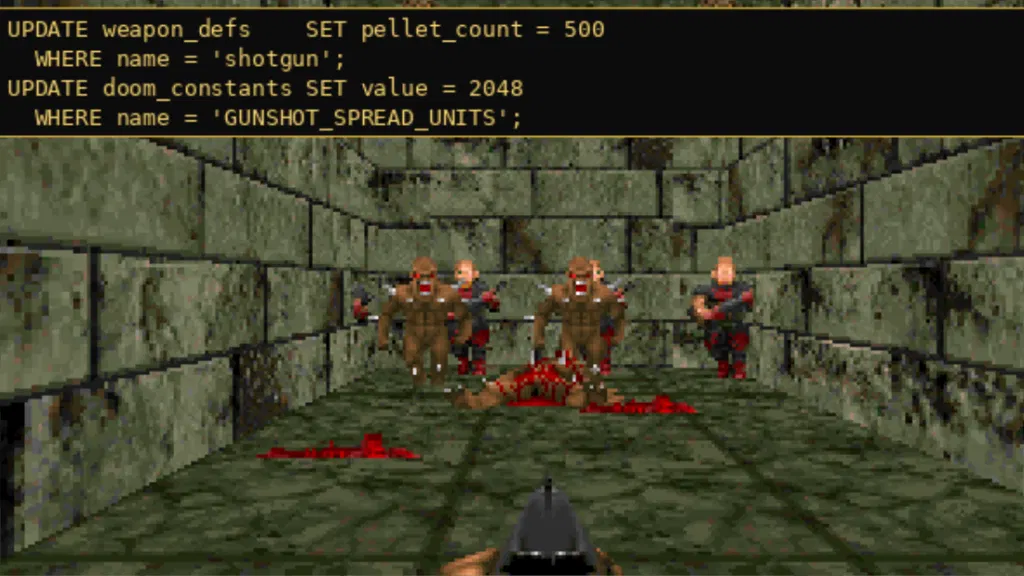 Abusing SQL to Play DOOM