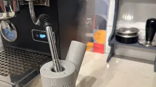 Coffee Maker Steam Wand Gets a Safe Outlet