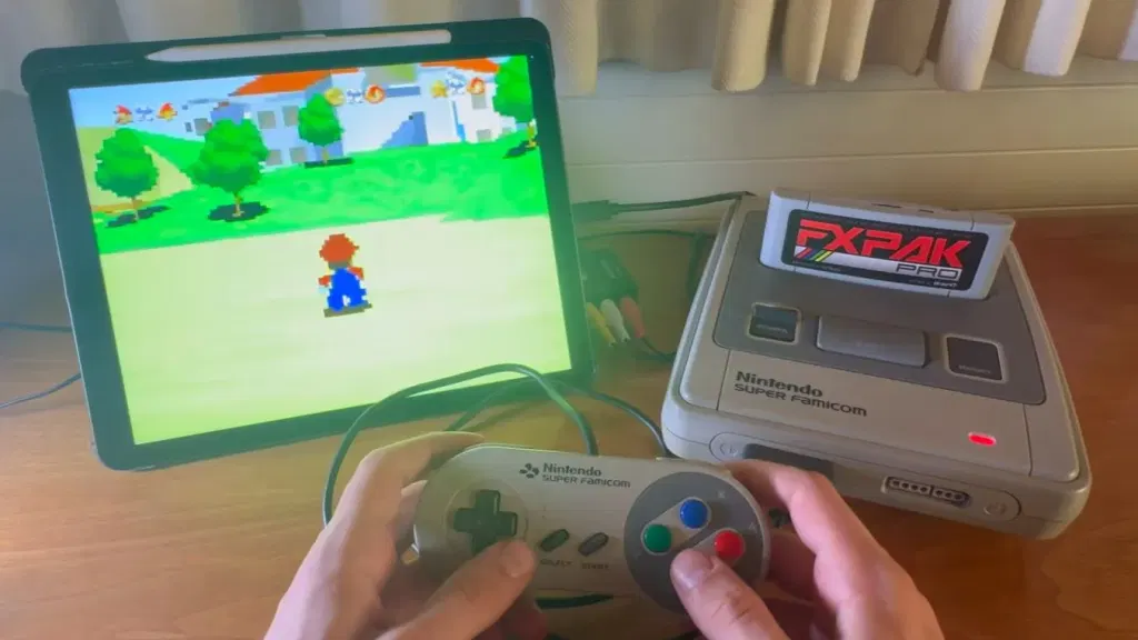 Using the SNES Super FX Chip to Run Super Mario 64