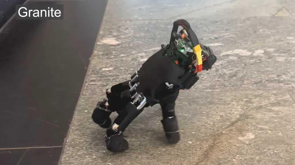 Teaching a Robot Hand to Walk
