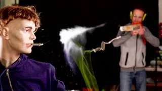Whip-Cracking Machine Reliably Breaks the Sound Barrier