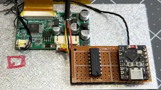 Own The OSD Chip In Your Cheap Composite Monitor
