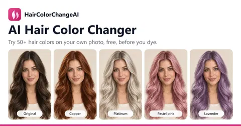 Show HN: HairColorChangeAI – AI hair color try-on in the browser