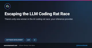 Escaping the LLM Coding Rat Race