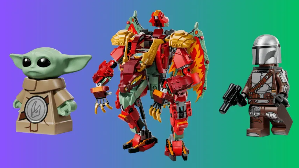 Let your LEGO flag fly with these brick sets and in-store fandom events