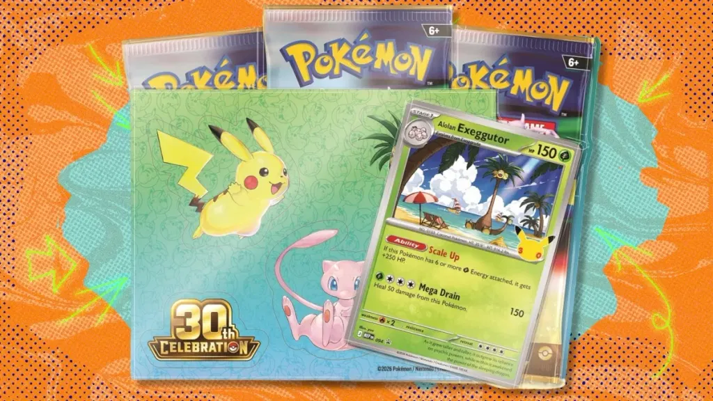 The Pokémon TCGs 30th Celebration Tech Sticker Collection is now under $55 on Amazon — save over $15