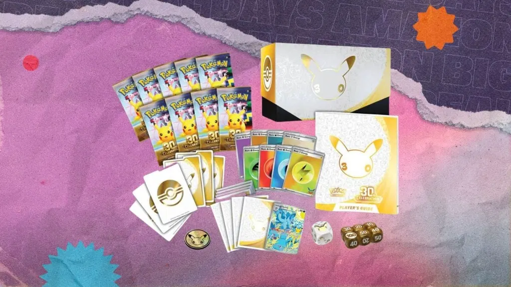 The Pokémon TCG 30th Celebration ETB is down to market price — shop for $159.99 on Prime Day