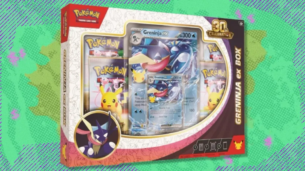 The Pokémon TCG 30th Celebration Greninja ex Box gets a price cut on Amazon — act fast to save $10