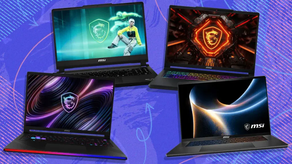 MSI laptops are backpack-approved for gaming, AI projects, and bright futures