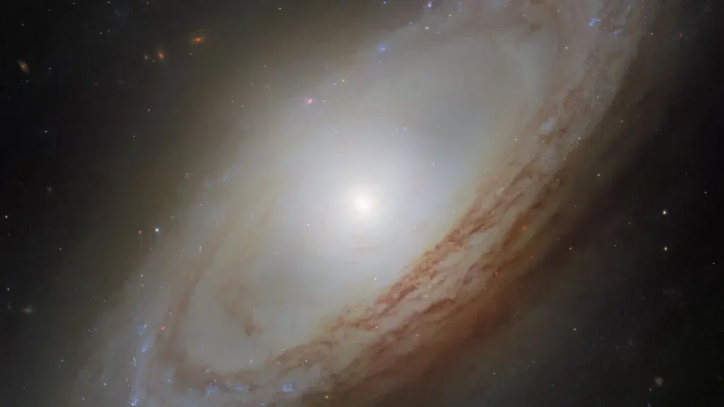 Scientists want to know what this distant galaxy ate to make it so weird