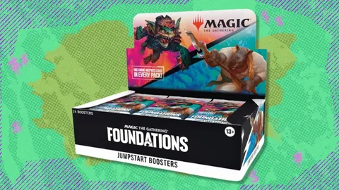 Grab the Magic: The Gathering Foundations Jumpstart Booster Display Box on sale for under $100 at Amazon