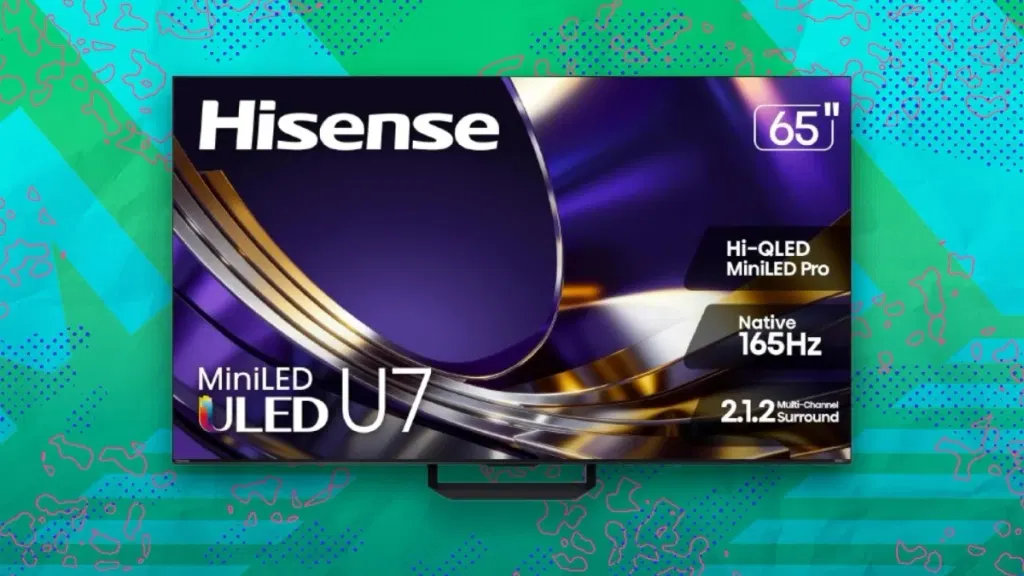 Monster TV price drop: The Hisense 65-inch U7 Mini-LED drops to $847.99 at Amazon