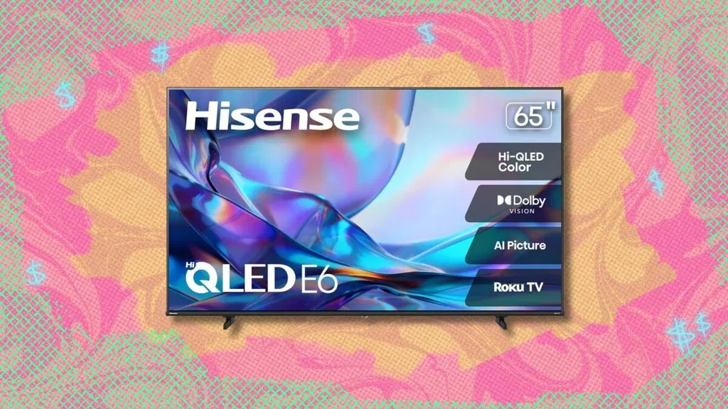 The sleek Hisense 65-inch E6SR Hi-QLED 4K UHD TV hits best-ever price at Amazon — save $150