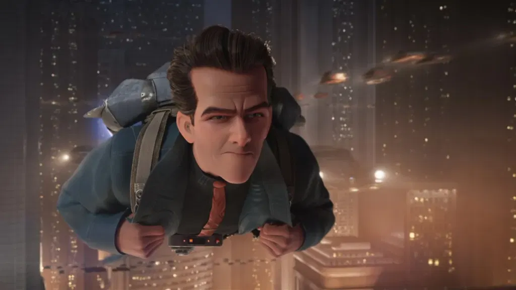 Brad Bird takes us behind the scenes of Ray Gunns massive sci-fi city