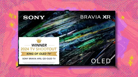 Level up your living room with 30% off the Sony QD-OLED 77-inch Bravia XR A95L TV