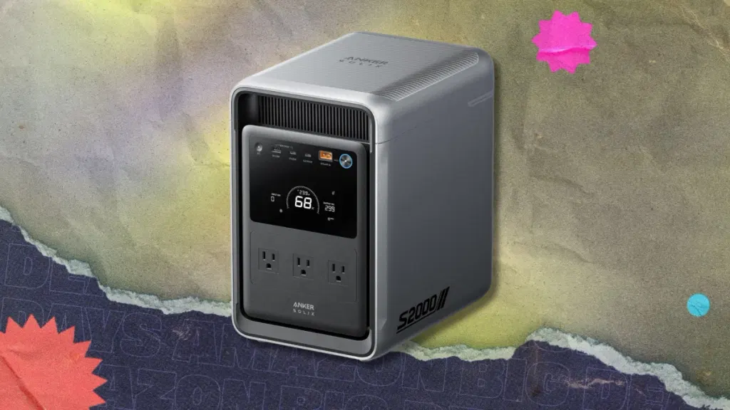 Lightning deal: The Anker Solix S2000 power station is almost half off (but only today)
