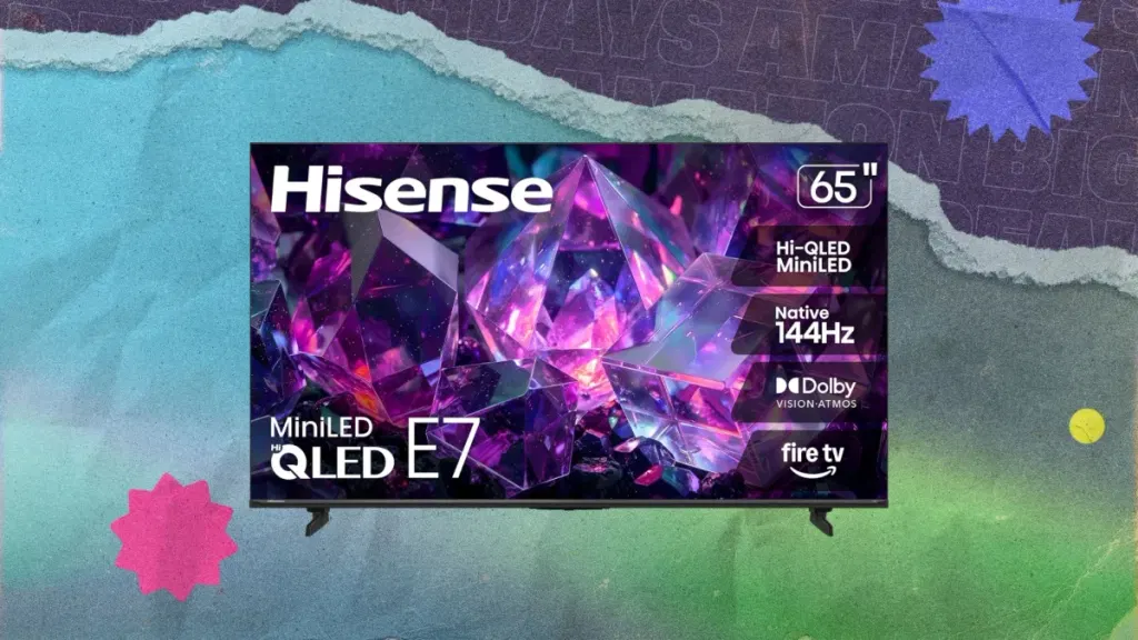 Take 40% off this gorgeous Hisense 65" E7 Cinema Series TV before Prime Day even begins