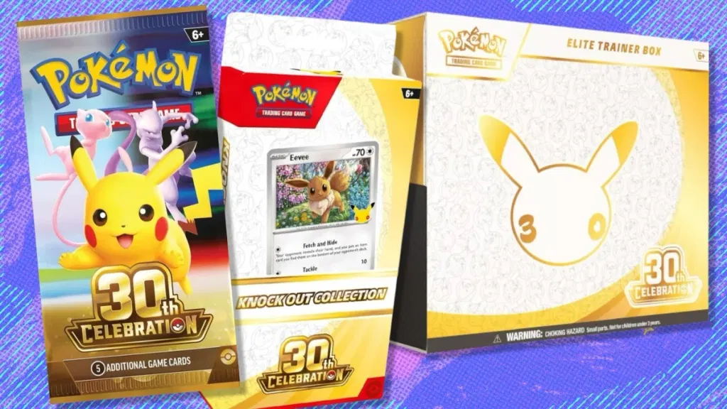 The Pokémon TCG 30th Celebration expansion has launched: Where to buy, best deals, and market price