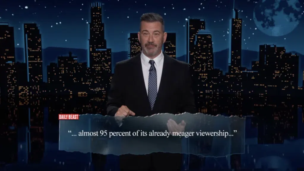 Jimmy Kimmel sums up Trump TV in 1 brutal sentence