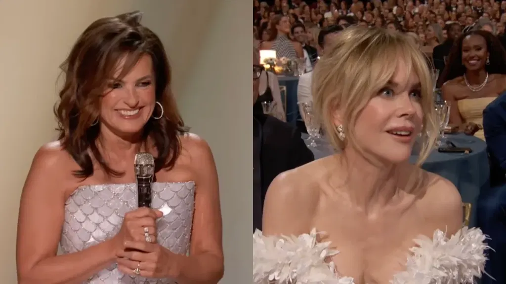 Mariska Hargitays Emmys opening monologue gets interrupted by Nicole Kidman