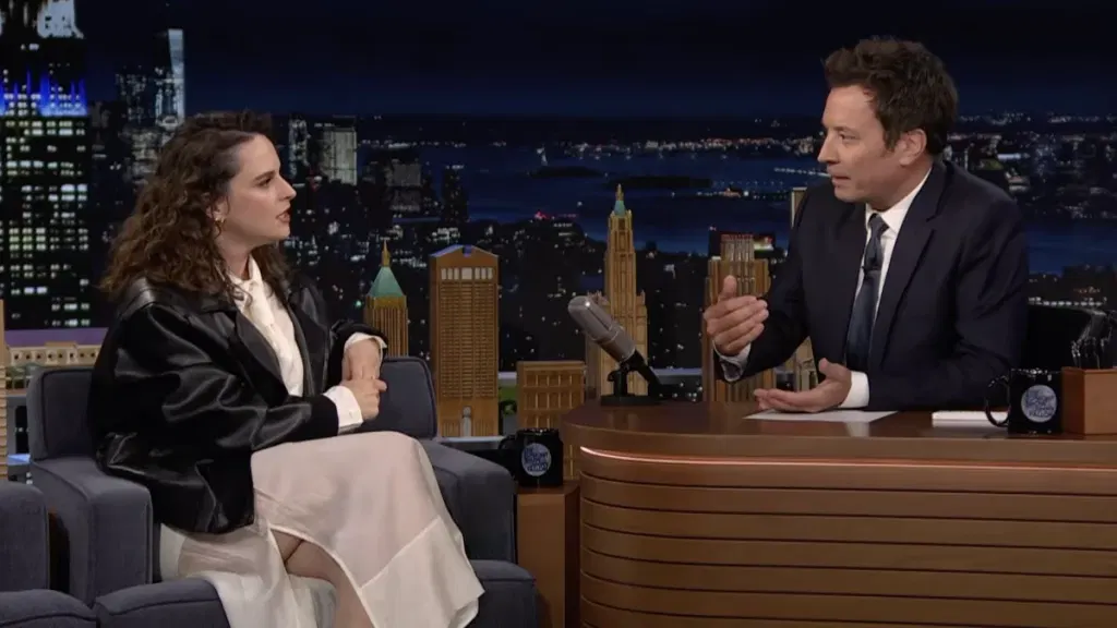 Raygun responds to Olympics theories during first late night interview on Tonight Show