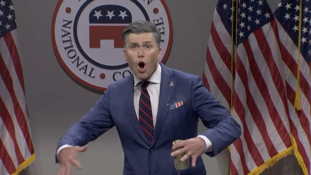 Pete Hegseth performs slam poetry in SNLs Republican midterm ad cold open