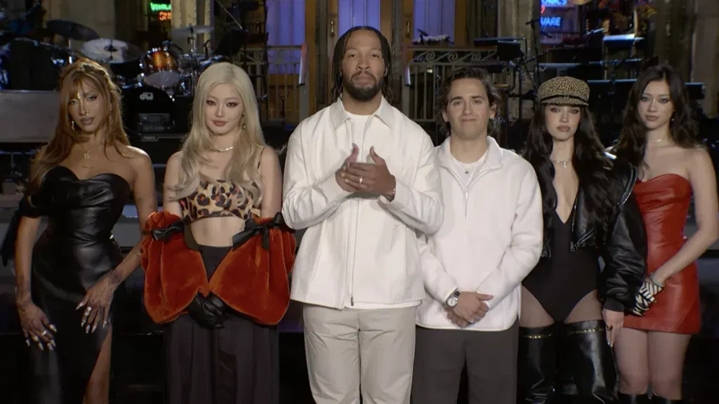 Jalen Brunson and KATSEYE are impressively deadpan in SNL promo