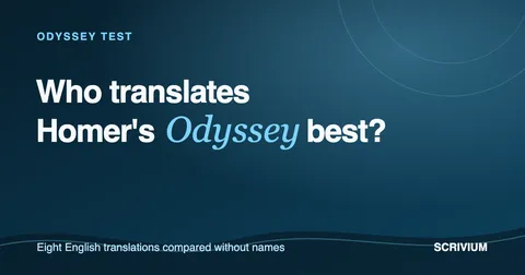 Which Odyssey translation wins a blind reading test?